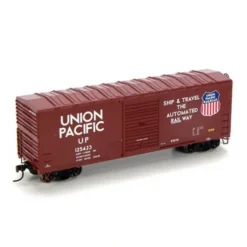Trains|Athearn 73410 HO Scale Union Pacific 40' Modern Boxcar #125423 - Model Train Junction: Quality Parts and Art Supplies