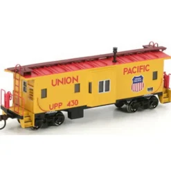 Trains|Athearn 74736 HO Scale Union Pacific "Snow Taxi" Bay Window Caboose #430 - Model Train Junction: Quality Parts and Art Supplies
