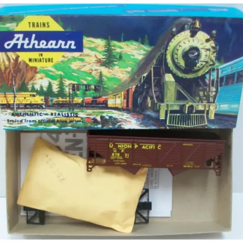 Trains|Athearn 5426 HO Scale Union Pacific Hopper Kit - Model Train Junction: Quality Parts and Art Supplies