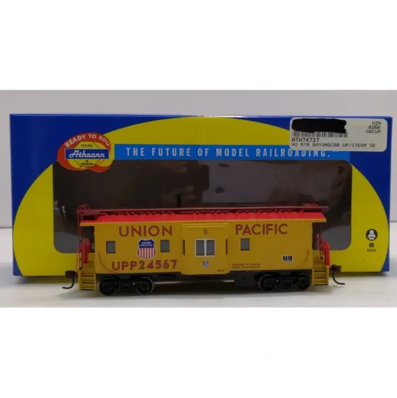 Trains|Athearn 74737 HO Scale UP "Steam Support" Bay Window Caboose #24567 - Model Train Junction: Quality Parts and Art Supplies