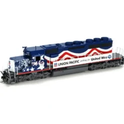Trains|Athearn 95196 HO Scale UP/United Way SD40-2 Diesel Locomotive #3300 - Model Train Junction: Quality Parts and Art Supplies