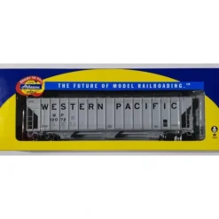 Trains|Athearn 73877 HO Scale Western Pacific 54' FMC Covered Hopper #12072 - Model Train Junction: Quality Parts and Art Supplies