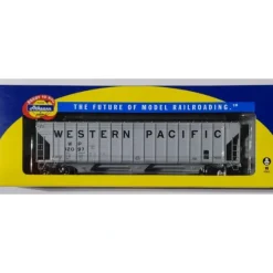 Trains|Athearn 73878 HO Scale Western Pacific 54' FMC Covered Hopper #12097 - Model Train Junction: Quality Parts and Art Supplies