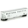Trains|Athearn 73876 HO Scale Western Pacific 54' FMC Covered Hopper #12051 - Model Train Junction: Quality Parts and Art Supplies