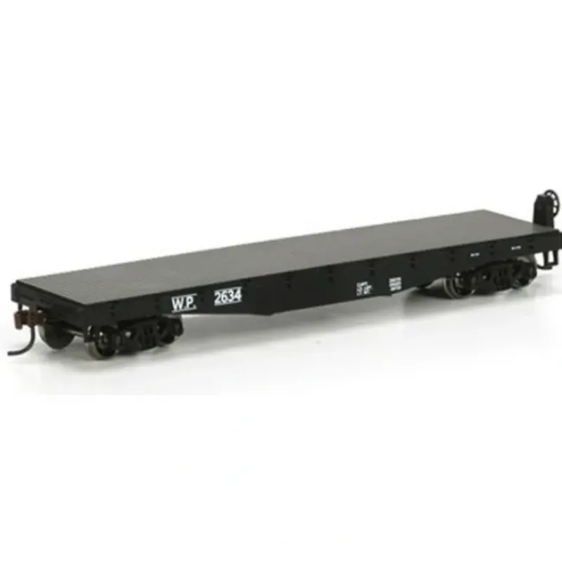 Trains|Athearn 97718 HO Scale Western Pacific 40' Flat Car # 2634 Ready To Roll - Model Train Junction: Quality Parts and Art Supplies