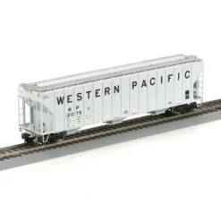 Trains|Athearn 73816 HO Scale WP FMC Covered Hopper #12075 - Model Train Junction: Quality Parts and Art Supplies