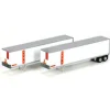 Trains|Athearn 73382 HO Scale XTRA 45' Fruehauf Z-Van Trailers #2 (Pack of 2) - Model Train Junction: Quality Parts and Art Supplies