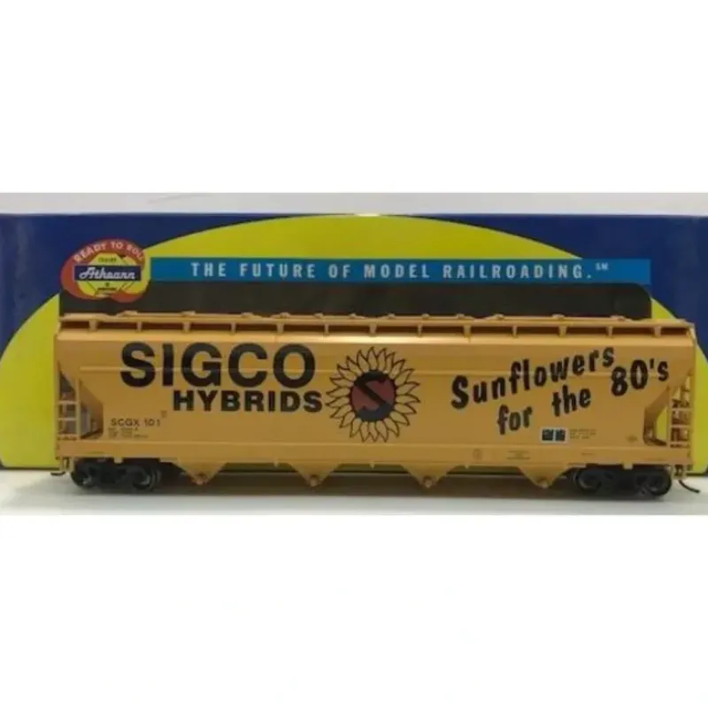 Trains|Athearn 72308 HO Sigco Hybrids ACF Centerflow Hopper #101 - Model Train Junction: Quality Parts and Art Supplies