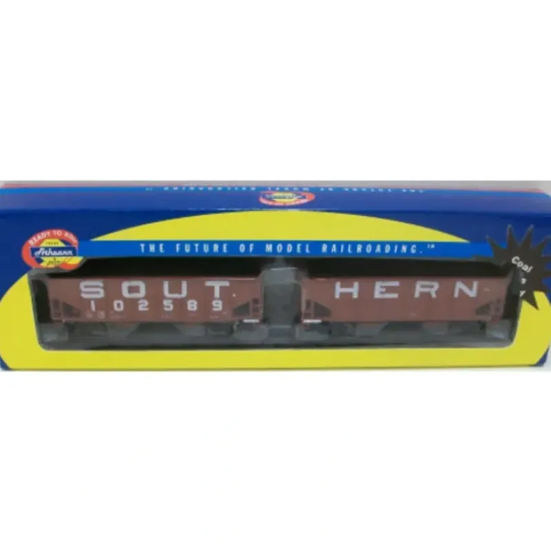 Trains|Athearn 91499 HO Southern 34' 2-Bay Hoppers (Set of 2) - Model Train Junction: Quality Parts and Art Supplies