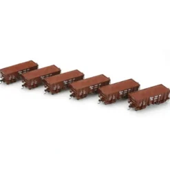 Trains|Athearn 94944 HO Southern Pacific 26' Lo-Side Ore Car W/Loads (Set of 6) - Model Train Junction: Quality Parts and Art Supplies