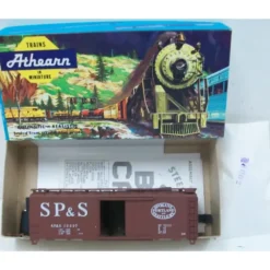 Trains|Athearn 13337 HO Spokane, Portland and Seattle Platte Vly Rr Club Box Car Kit - Model Train Junction: Quality Parts and Art Supplies