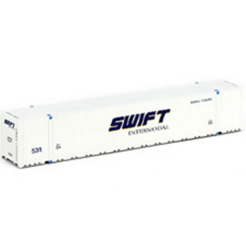Trains|Athearn 28975 HO Swift Intermodal 53' Jindo Container RTR (Set of 3) - Model Train Junction: Quality Parts and Art Supplies