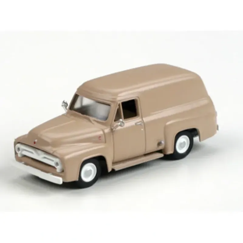 Trains|Athearn 26475 HO Tan 1955 Ford F-100 Panel Truck - Model Train Junction: Quality Parts and Art Supplies