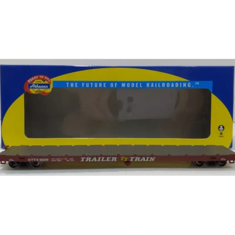 Trains|Athearn 97812 HO Trailer Train 60' Flat Car #90209 - Model Train Junction: Quality Parts and Art Supplies