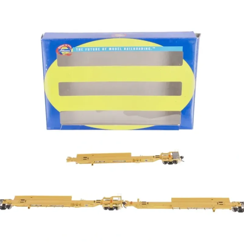 Trains|Athearn 28908 HO TTX Trinity 57' All Purpose Spine Car # 360837 (Box of 3) - Model Train Junction: Quality Parts and Art Supplies