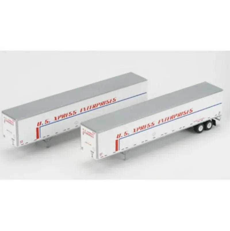Trains|Athearn 28409 HO US Xpress 53' Wabash Duraplate Trailers #1 (Set of 2) - Model Train Junction: Quality Parts and Art Supplies