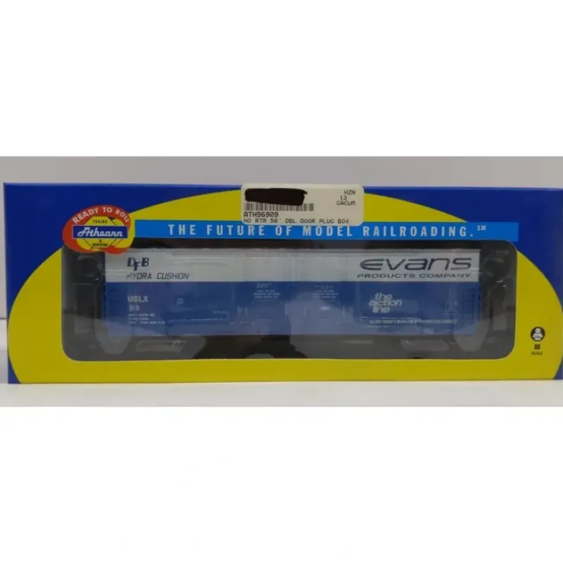 Trains|Athearn 96909 HO USLX Evans 50'' Double Door Plug Box #53 - Model Train Junction: Quality Parts and Art Supplies