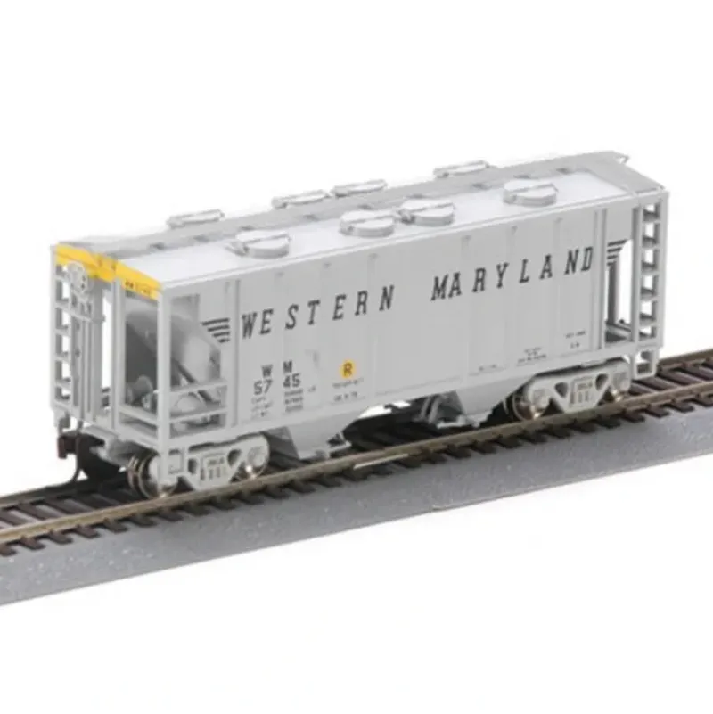 Trains|Athearn 94397 HO Western Maryland PS2 2003 2-Bay Covered Hopper #5745 - Model Train Junction: Quality Parts and Art Supplies