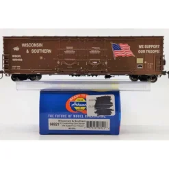 Trains|Athearn 96921 HO Wisconsin & Southern 50' Double Door Plug Boxcar #503052 - Model Train Junction: Quality Parts and Art Supplies