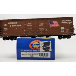Trains|Athearn 96922 HO WSOR/Never Forget RTR 50' Double Door Plug Boxcar #503801 - Model Train Junction: Quality Parts and Art Supplies