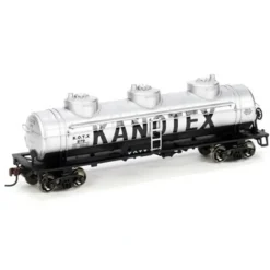 Trains|Athearn 74459 Kanotex 3-Dome Tankcar #2 - Model Train Junction: Quality Parts and Art Supplies