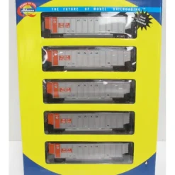Trains|Athearn 97002 Kansas City Power & Light Bethgon Coalporter Set #2 (5 Cars) - Model Train Junction: Quality Parts and Art Supplies