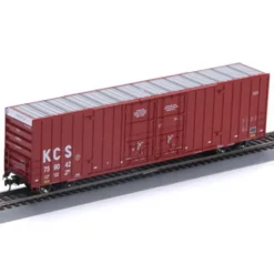 Trains|Athearn 96255 KCS 60' Double Door Hi-Cube Boxcar #759042 - Model Train Junction: Quality Parts and Art Supplies