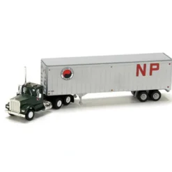 Trains|Athearn 91938 Kenworth with 40' Trailer, NP - Model Train Junction: Quality Parts and Art Supplies