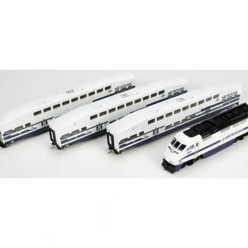 Trains|Athearn 25992 Metrolink F59PHI HO Gauge Commuter Train Set - Model Train Junction: Quality Parts and Art Supplies