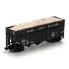 Trains|Athearn 22004 N Atlantic Coast Line 40' Wood Chip Hopper with Load #84312 - Model Train Junction: Quality Parts and Art Supplies