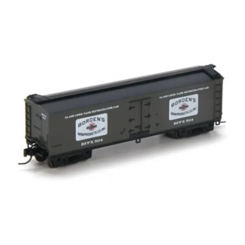 Trains|Athearn 23614 N Borden's 40' Pfaudler Milk Car #504 - Model Train Junction: Quality Parts and Art Supplies
