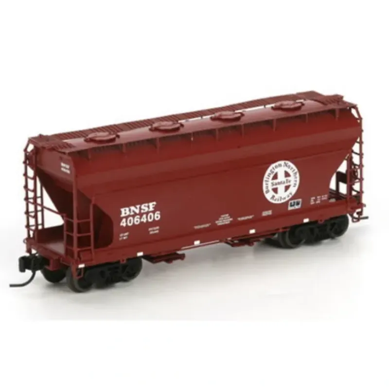Trains|Athearn 23338 N Burlington Northern Santa Fe ACF 2970 Covered Hopper #406406 - Model Train Junction: Quality Parts and Art Supplies