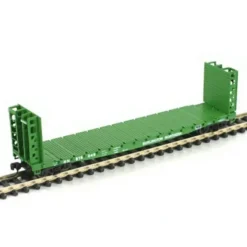Trains|Athearn 10872 N Burlington Northern 53' Bulkhead Flatcar #616049 - Model Train Junction: Quality Parts and Art Supplies