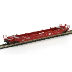 Trains|Athearn 17201 N Burlington Northern Husky Stack Well Car #64007 - Model Train Junction: Quality Parts and Art Supplies