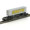 Trains|Athearn 17321 N Canadian Pacific Rail 53' Flatcar #505965 w/ 40' Smith Trailer - Model Train Junction: Quality Parts and Art Supplies