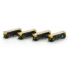 Trains|Athearn 22002 N Chesapeake & Ohio 40' Wood Chip Hopper with Load #1 (Set of 4) - Model Train Junction: Quality Parts and Art Supplies