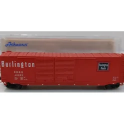 Trains|Athearn 14181 N Chicago,Burlington and Quincy 50' PS-1 Double Door Boxcar #48383 - Model Train Junction: Quality Parts and Art Supplies