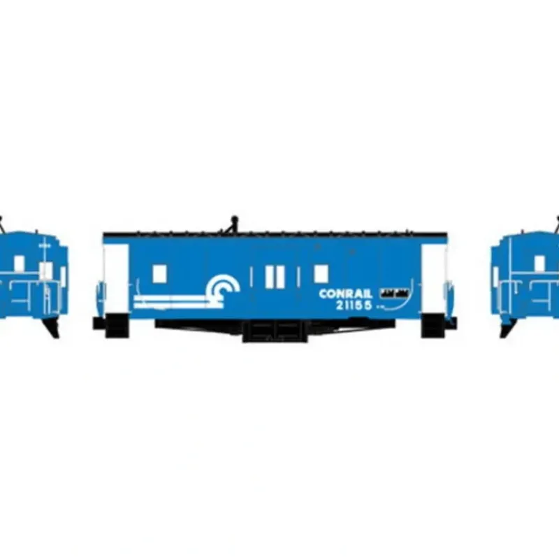 Trains|Athearn 23207 N Conrail Bay Window Caboose #21155 - Model Train Junction: Quality Parts and Art Supplies