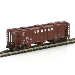 Trains|Athearn 11256 N Conrail PS-2 2893 Covered Hopper #883532 - Model Train Junction: Quality Parts and Art Supplies