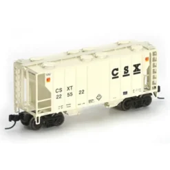 Trains|Athearn 12052 N CSX PS-2 2600 Covered Hopper #225522 - Model Train Junction: Quality Parts and Art Supplies