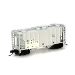 Trains|Athearn 12064 N CSX/Patch PS-2 2600 Covered Hopper #225779 - Model Train Junction: Quality Parts and Art Supplies