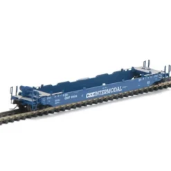 Trains|Athearn 17206 N CSXT Husky Stack Well Car #61519 - Model Train Junction: Quality Parts and Art Supplies