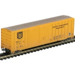 Trains|Athearn 17197 N East St Louis Junction 50' FMC Double Door Box/Weathered #2 - Model Train Junction: Quality Parts and Art Supplies