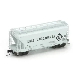 Trains|Athearn 23330 N Erie Lackawanna ACF 2970 Covered Hopper #21393 - Model Train Junction: Quality Parts and Art Supplies