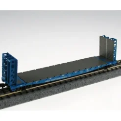Trains|Athearn 10876 N Great Northern 53' Bulkhead Flat Sky Blue #160049 - Model Train Junction: Quality Parts and Art Supplies