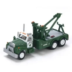 Trains|Athearn 13886 N Mack B Tow Truck, Green Leaf Towing - Model Train Junction: Quality Parts and Art Supplies