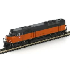 Trains|Athearn 16879 N Milwaukee Road FP45 with DCC & Sound Orange #3 - Model Train Junction: Quality Parts and Art Supplies