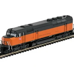 Trains|Athearn 16829 N Milwaukee Road FP45 Orange #3 - Model Train Junction: Quality Parts and Art Supplies