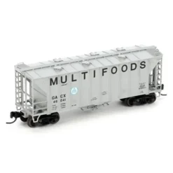 Trains|Athearn 23026 N Multifoods GATC 2600 Airslide Hopper #46041 - Model Train Junction: Quality Parts and Art Supplies