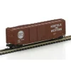 Trains|Athearn 14152 N Norfolk & Western 50' PS-1 Double Door Brown Boxcar #2 - Model Train Junction: Quality Parts and Art Supplies
